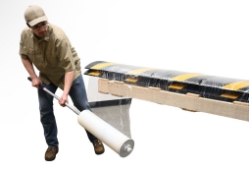Aluminum Hand Operated Quick Wrapper 6-1/2 In. x 6-1/2 In. x 60 In. 