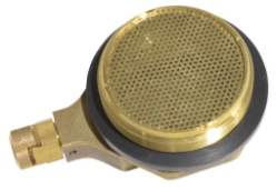 Brass horizontal drum vent for 30 and 55 gallon drums non-sparking
