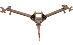 Bronze Multi-Purpose Overhead Drum Lifter 25-1/2 In. x 25-1/2 In. x 16-1/2 In. 800 Lb. Capacity