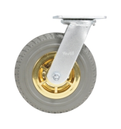 Flat-Free Swivel Caster 8" x 2" - 661 lb - Creative Coating Solutions