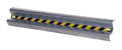 Galvanized Steel Straight Guard Rail 60 In. Length