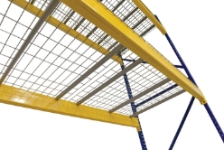 Galvanized Steel Welded Wire Pallet 42 In. x 46 In. 2,500 Lb. Capacity 