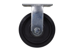 RollX glass filled nylon rigid caster 8 inch x 3 inch 3500 lb capacity non-marking black