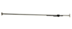 Heavy Duty Steel Round Tube Cargo Bar 89 In. to 104 In.
