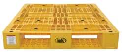 High Density Polyethylene Pallet 39-3/8 In. x 47-3/8 In. x 6 In. 8000 Lb. Capacity 