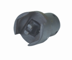 Impact drum socket 1/2 inch drive for fast drum bung removal with impact wrench