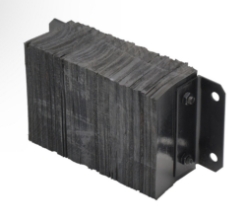 Laminated Rubber Dock Bumper 10 In. x 18 In. x 6 In. 