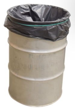 Natural rubber latex jumbo drum bands 34 inch diameter 50 count green for 55 gallon drums