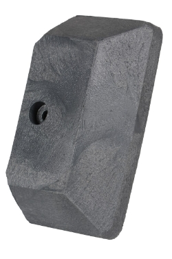 Plastic End Cap For Guard Rail System