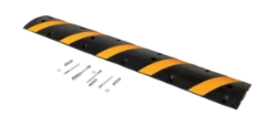 Rubber Heavy Duty Speed Bump 72 In. Length Concrete 40,000 Lb. Capacity