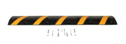 Rubber Heavy Duty Speed Bump 72 In. Length Concrete 40,000 Lb. Capacity