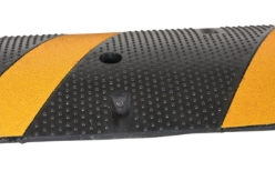 Rubber Heavy Duty Speed Bump 72 In. Length Concrete 40,000 Lb. Capacity