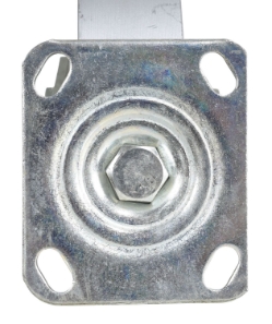 Semi steel swivel caster 6 inch x 2 inch 1200 lb capacity with zerk fitting
