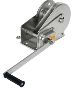 Stainless Steel Hand Winch 2600 Lb. Capacity 