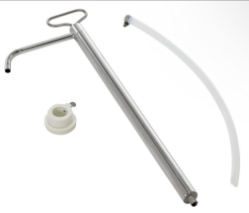 Stainless steel piston pail pump 1 inch bung 5 gallon pail chemical transfer pump