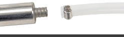 Stainless steel piston pail pump 1 inch bung 5 gallon pail chemical transfer pump