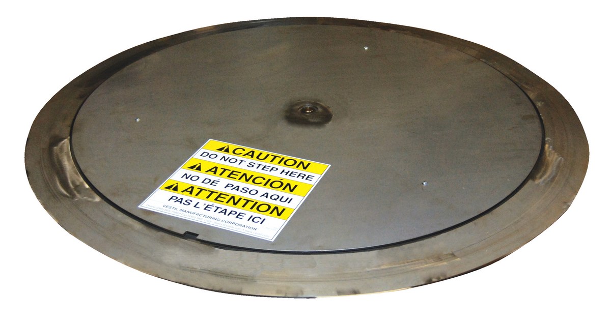 Stainless Steel Thin Spin 53-11/16 In. Diameter 4000 Lb. Capacity 