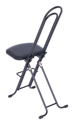 Steel Adjustable Height Ergonomic Worker Chairs 18 In. to 31.9 In. 220 Lb. Capacity