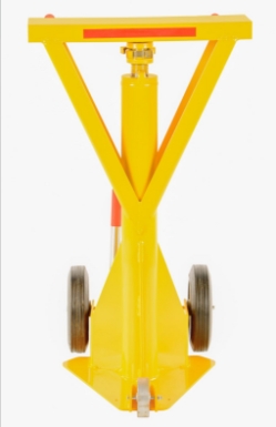 Steel Beam Trailer Stabilizing Ratchet Jack 26-11/16 In. x 23-3/4 In. x 40 In. 40,000 Lb. Capacity 