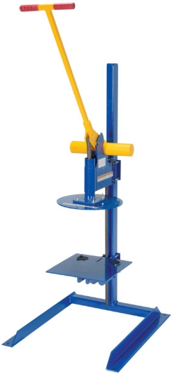 Steel Constructed Pail Lid Closing Press Machine 2-7 Gallon 250 Lb. Capacity 
