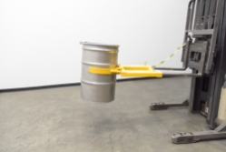 Steel Deluxe Single Drum Gripper 55 Gallon 43-3/16 In x 28 In x 7-1/8 In 1500 Lb. Capacity