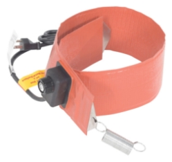 Steel drum heater band-style for 15 gallon drums thermostat controlled