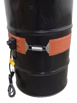 Steel drum heater band-style for 15 gallon drums thermostat controlled