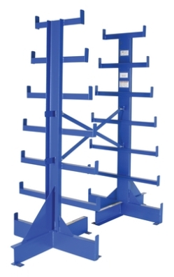 Steel Dual Sided Bar Stock Tree Starter Unit 7 Levels 500 Lb. Capacity Per Arm 