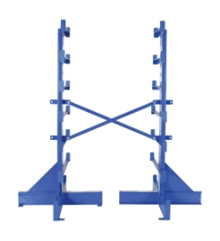 Steel Dual Sided Bar Stock Tree Starter Unit 7 Levels 500 Lb. Capacity Per Arm 