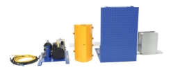 Steel Electric Hydraulic with Aluminum Light Package Trailer Lock System