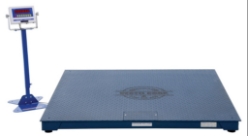 Steel Electronic Digital Floor Scale 60 In. x 60 In. x 4-1/2 In. 5,000 Lb. Capacity 