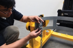 Steel Fiber & Plastic Drum Adapter Carrier/Rotator For 30 Gallon and 55 Gallon Drums - FDA-800