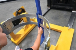 Steel Fiber & Plastic Drum Adapter Carrier/Rotator For 30 Gallon and 55 Gallon Drums