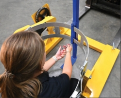 Steel Fiber & Plastic Drum Adapter Carrier/Rotator For 30 Gallon and 55 Gallon Drums