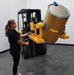 Steel Fiber & Plastic Drum Adapter Carrier/Rotator For 30 Gallon and 55 Gallon Drums
