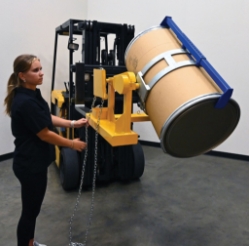 Steel Fiber & Plastic Drum Adapter Carrier/Rotator For 30 Gallon and 55 Gallon Drums