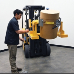 Steel Fiber & Plastic Drum Adapter Carrier/Rotator For 30 Gallon and 55 Gallon Drums