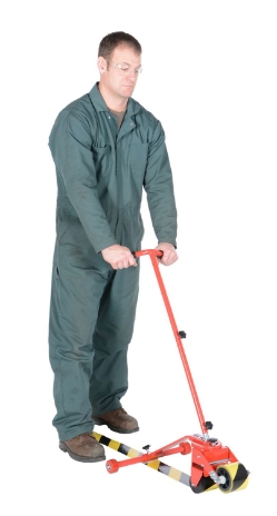 Steel Floor Tape Applicator 7 In. Maximum Roll