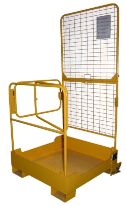 Steel Fold Down Steel Work Platform With 84 In. Expanded Back 37 In. x 37 In. 600 Lb. Capacity