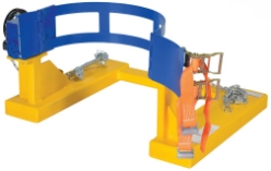 Steel Fork Truck Drum Carrier/Rotator For Steel Drums 55 Gallon 2000 Lb. Capacity