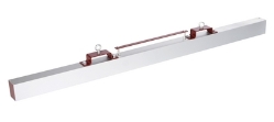 Steel Forklift Heavy Duty Sweeper Magnet 70 In. Sweep Width 130 Lb. Capacity