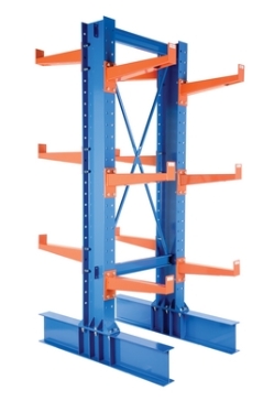 Steel Heavy Duty Cantilever Rack Kit with 36 In. Arm Set 64,000 Lb. Capacity