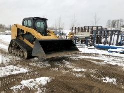 Steel Heavy Duty Low Profile Skid Steer Bucket 72 In. 