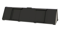 Steel Heavy Duty Low Profile Skid Steer Bucket 72 In. 