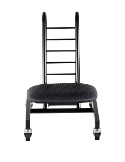 Steel Height Ergonomic Worker Chairs 9 In. to 18 In. 220 Lb. Capacity B