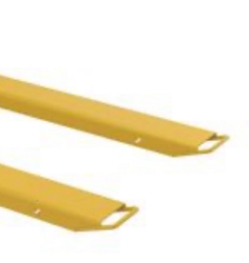 Steel high strength fork extensions 6 x 96 inch 4000 lb capacity powder coated with handle