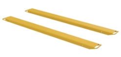 Steel high strength fork extensions 6 x 96 inch 4000 lb capacity powder coated with handle