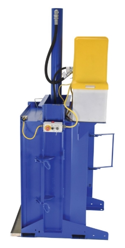 Steel Hydraulic Drum Crusher and Compactor 460 Volt Three Phase 38,000 Lbs. Crushing Force 