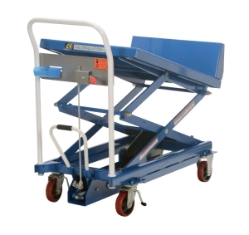 Steel Lift and Tilt Cart with Sequence Select 24 In. x 36 In. 600 Lb. Capacity - Creative Coating Solutions