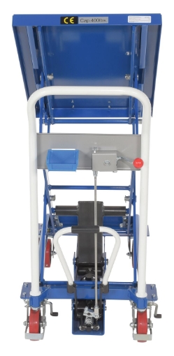 Steel Lift and Tilt Carts with Sequence Select 19-1/2 In. x 30 In. 400 Lb. Capacity - Creative Coating Solutions